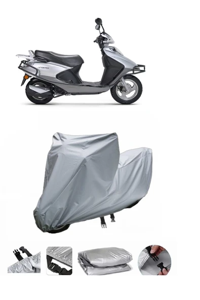Rks Spontini 125  Gri Motosiklet Brandası ARKA ÇANTA UYUMLU DEĞİLDİR ürün görseli 1