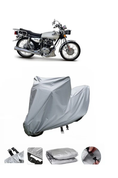 Kuba Filinta 200  Gri Motosiklet Brandası ARKA ÇANTA UYUMLU DEĞİLDİR ürün görseli 1