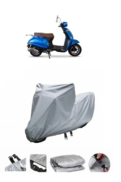 Falcon Cooper 50 EFI  Gri Motosiklet Brandası ARKA ÇANTA UYUMLU DEĞİLDİR ürün görseli 1