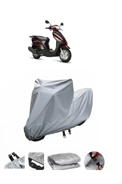 Kuba Golf 100  Gri Motosiklet Brandası ARKA ÇANTA UYUMLU DEĞİLDİR ürün görseli 1