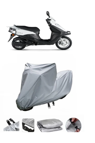Rks Private 125  Gri Motosiklet Brandası ARKA ÇANTA UYUMLU DEĞİLDİR ürün görseli 1