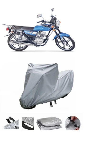 Falcon Sport 100 Lux  Gri Motosiklet Brandası ARKA ÇANTA UYUMLU DEĞİLDİR ürün görseli 1