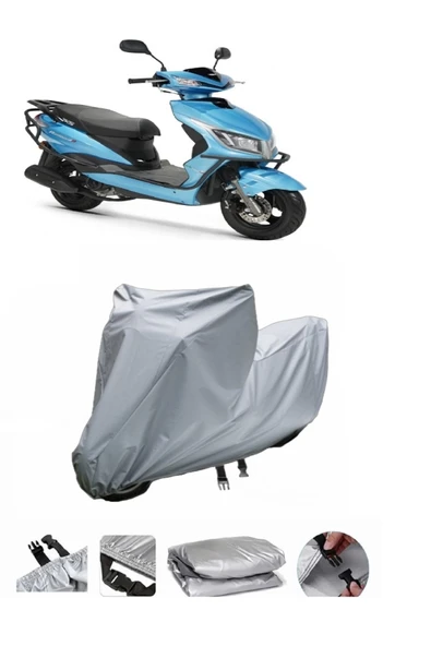 Rks Rosewood 50  Gri Motosiklet Brandası ARKA ÇANTA UYUMLU DEĞİLDİR ürün görseli 1