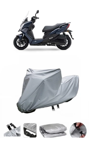 Kymco Grand Dink 150  Gri Motosiklet Brandası ARKA ÇANTA UYUMLU DEĞİLDİR ürün görseli 1