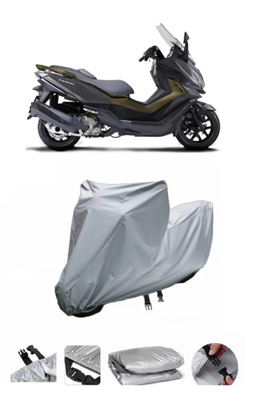 Sym Cruisym 250i  Gri Motosiklet Brandası ARKA ÇANTA UYUMLU DEĞİLDİR ürün görseli 1