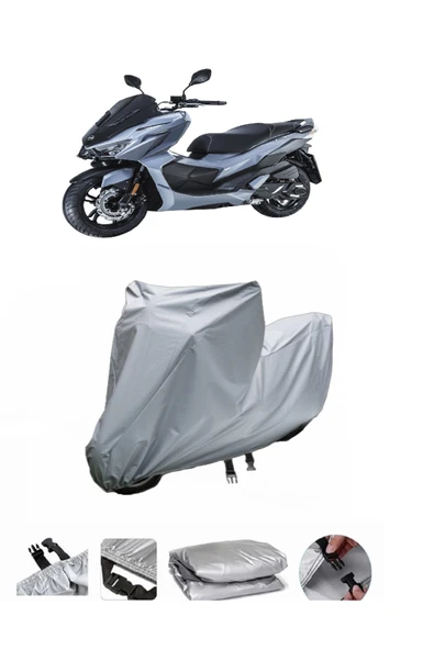 Sym Jet X 125  Gri Motosiklet Brandası ARKA ÇANTA UYUMLU DEĞİLDİR ürün görseli 1