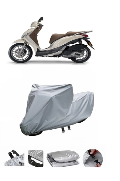 Piaggio Medley S 150  Gri Motosiklet Brandası ARKA ÇANTA UYUMLU DEĞİLDİR ürün görseli 1