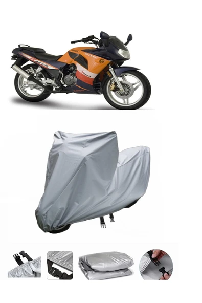 Kanuni Racer 200  Gri Motosiklet Brandası ARKA ÇANTA UYUMLU DEĞİLDİR ürün görseli 1