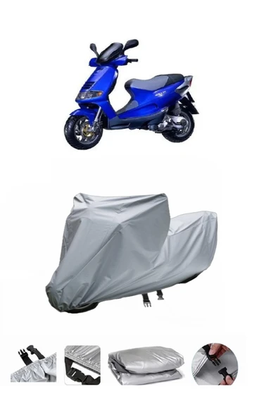 Piaggio Skipper 150  Gri Motosiklet Brandası ARKA ÇANTA UYUMLU DEĞİLDİR ürün görseli 1