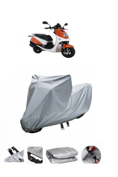 Daelim Beagle  Gri Motosiklet Brandası ARKA ÇANTA UYUMLU DEĞİLDİR ürün görseli 1