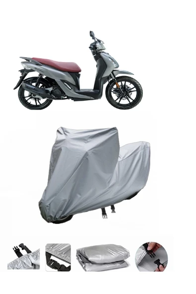 Sym Symphony ST 125  Gri Motosiklet Brandası ARKA ÇANTA UYUMLU DEĞİLDİR ürün görseli 1