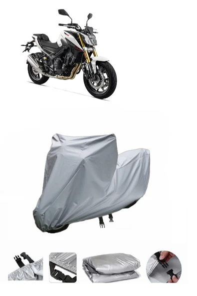 Rks M502N  Gri Motosiklet Brandası ARKA ÇANTA UYUMLU DEĞİLDİR ürün görseli 1