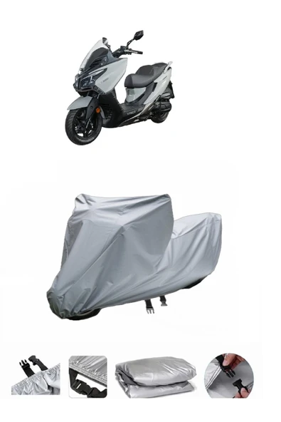 Kymco Xtown 250 CT  Gri Motosiklet Brandası ARKA ÇANTA UYUMLU DEĞİLDİR ürün görseli 1