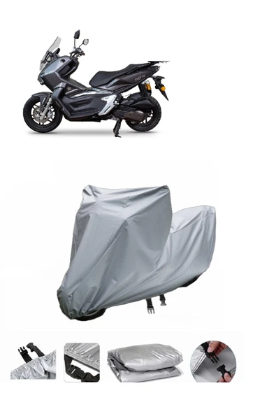 Falcon T-Rex 188  Gri Motosiklet Brandası ARKA ÇANTA UYUMLU DEĞİLDİR ürün görseli 1