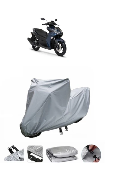 Rks Arome 125  Gri Motosiklet Brandası ARKA ÇANTA UYUMLU DEĞİLDİR ürün görseli 1