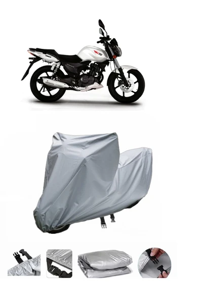 Rks Titanic 150-S  Gri Motosiklet Brandası ARKA ÇANTA UYUMLU DEĞİLDİR ürün görseli 1