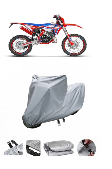 Beta RR 50 Enduro Racing  Gri Motosiklet Brandası ARKA ÇANTA UYUMLU DEĞİLDİR ürün görseli 1