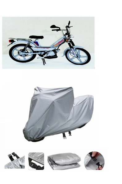 Ramzey Comfort  Gri Motosiklet Brandası ARKA ÇANTA UYUMLU DEĞİLDİR ürün görseli 1