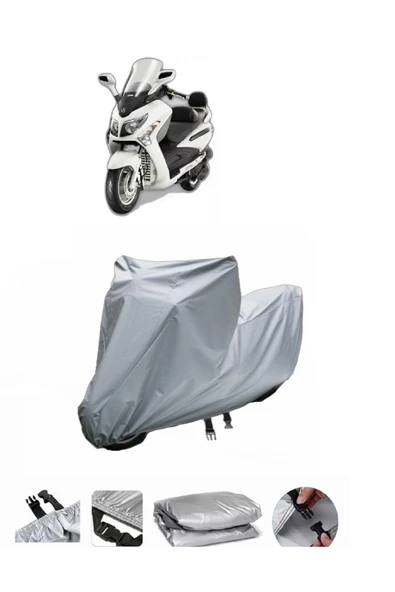 Sym GTS 250i EVO  Gri Motosiklet Brandası ARKA ÇANTA UYUMLU DEĞİLDİR ürün görseli 1