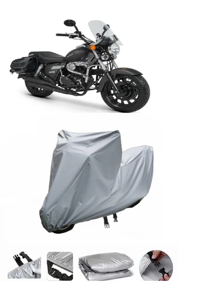 Kuba  Superlight 150  Gri Motosiklet Brandası ARKA ÇANTA UYUMLU DEĞİLDİR ürün görseli 1