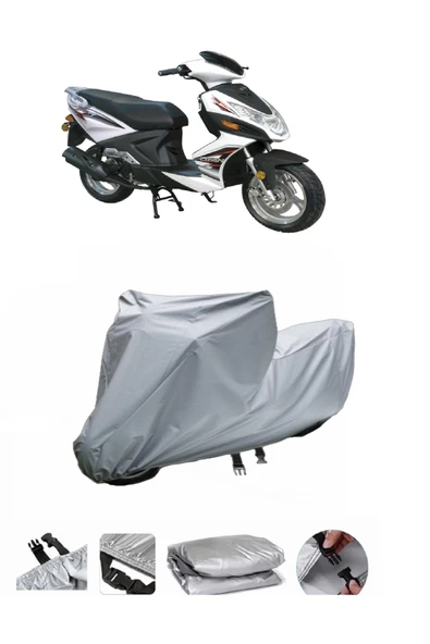 Lifan LF125T-26  Gri Motosiklet Brandası ARKA ÇANTA UYUMLU DEĞİLDİR ürün görseli 1