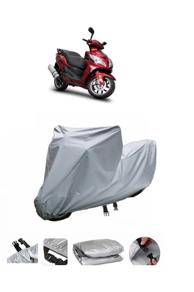 Motoran Maxima 150  Gri Motosiklet Brandası ARKA ÇANTA UYUMLU DEĞİLDİR ürün görseli 1