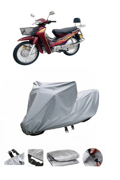 Lifan LF100-A  Gri Motosiklet Brandası ARKA ÇANTA UYUMLU DEĞİLDİR ürün görseli 1