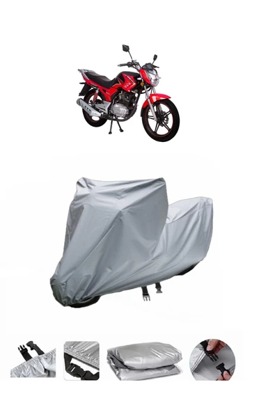 RMG Moto Gusto Fortuna  Gri Motosiklet Brandası ARKA ÇANTA UYUMLU DEĞİLDİR ürün görseli 1