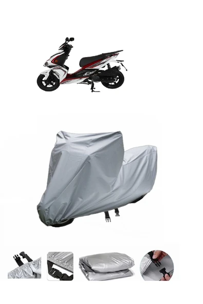 RMG Moto Gusto Fantasy 125  Gri Motosiklet Brandası ARKA ÇANTA UYUMLU DEĞİLDİR ürün görseli 1