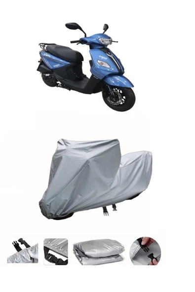 Kral Motor KR-44 Loyal 50  Gri Motosiklet Brandası ARKA ÇANTA UYUMLU DEĞİLDİR ürün görseli 1