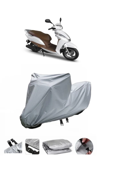 Motoran Elite  Gri Motosiklet Brandası ARKA ÇANTA UYUMLU DEĞİLDİR ürün görseli 1