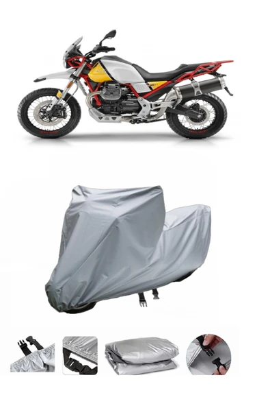 Moto GuzziV85 TT  Gri Motosiklet Brandası ARKA ÇANTA UYUMLU DEĞİLDİR ürün görseli 1