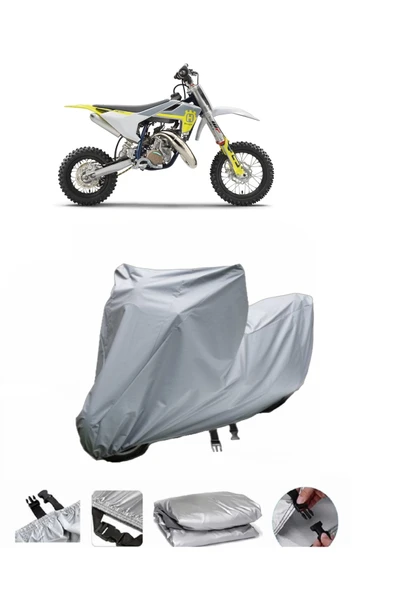 Husqvarna TC 50  Gri Motosiklet Brandası ARKA ÇANTA UYUMLU DEĞİLDİR ürün görseli 1