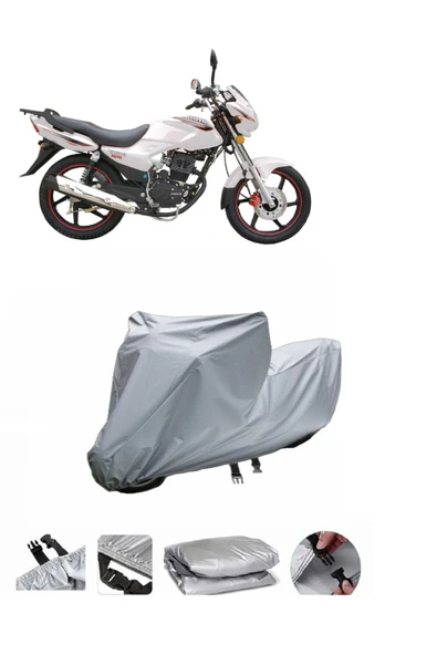 Kral Motor KAPTAN Gri Motosiklet Brandası ARKA ÇANTA UYUMLU DEĞİLDİR ürün görseli 1