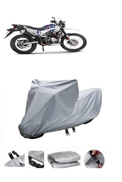 Hero XPulse 200  Gri Motosiklet Brandası ARKA ÇANTA UYUMLU DEĞİLDİR ürün görseli 1