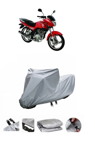Salcano Wolf  Gri Motosiklet Brandası ARKA ÇANTA UYUMLU DEĞİLDİR ürün görseli 1