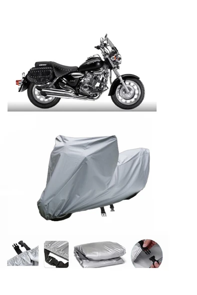 Keeway  Super Light 150  Gri Motosiklet Brandası ARKA ÇANTA UYUMLU DEĞİLDİR ürün görseli 1