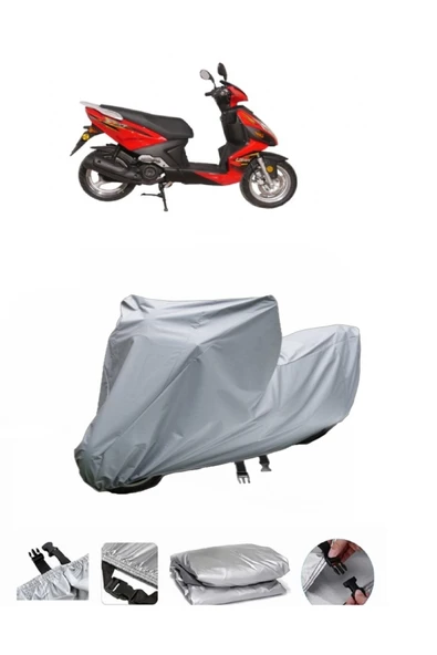 Lifan Eagle 125  Gri Motosiklet Brandası ARKA ÇANTA UYUMLU DEĞİLDİR ürün görseli 1