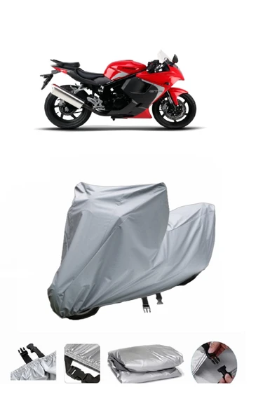 Hyo Sung GT 250 R  Gri Motosiklet Brandası ARKA ÇANTA UYUMLU DEĞİLDİR ürün görseli 1