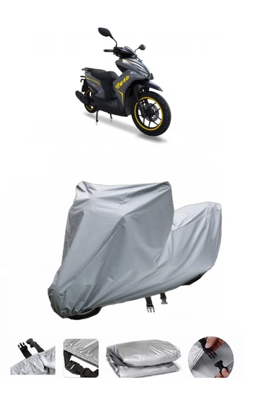 Motolux MW46  Gri Motosiklet Brandası ARKA ÇANTA UYUMLU DEĞİLDİR ürün görseli 1