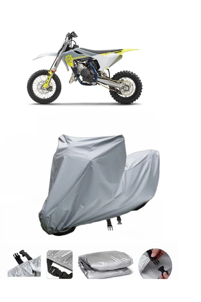 Husqvarna TC 65  Gri Motosiklet Brandası ARKA ÇANTA UYUMLU DEĞİLDİR ürün görseli 1