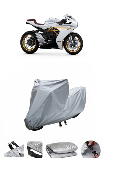 MV Agusta  Superveloce 800  Gri Motosiklet Brandası ARKA ÇANTA UYUMLU DEĞİLDİR ürün görseli 1