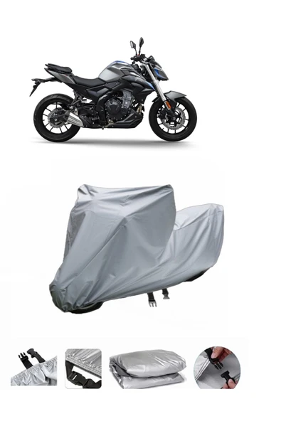 Voge 500 R  Gri Motosiklet Brandası ARKA ÇANTA UYUMLU DEĞİLDİR ürün görseli 1