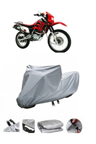 Lifan LF200GY-2  Gri Motosiklet Brandası ARKA ÇANTA UYUMLU DEĞİLDİR ürün görseli 1