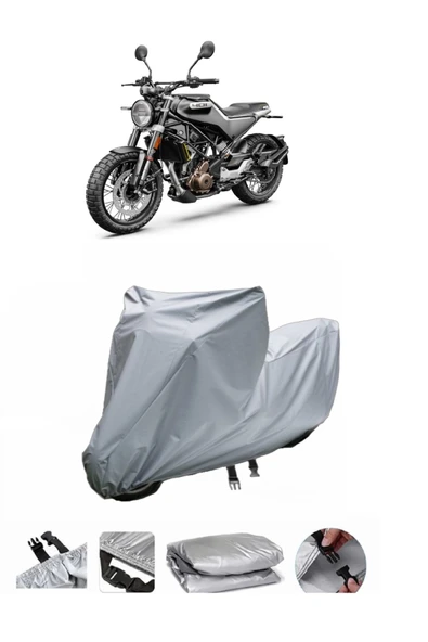 Husqvarna Svartpilen 401  Gri Motosiklet Brandası ARKA ÇANTA UYUMLU DEĞİLDİR ürün görseli 1
