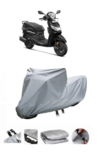 Hero Plea Sure 110  Gri Motosiklet Brandası ARKA ÇANTA UYUMLU DEĞİLDİR ürün görseli 1