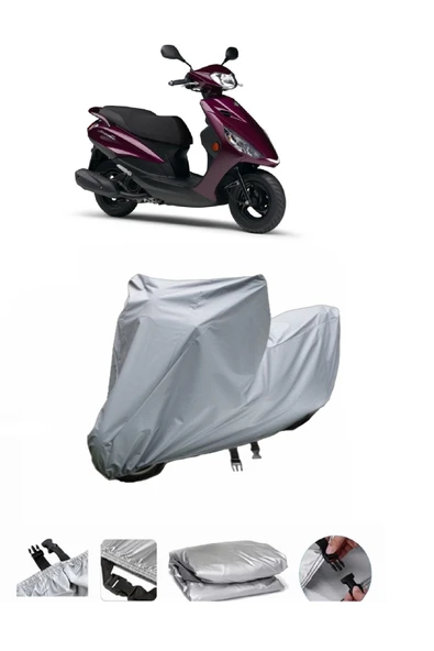 Haojin  Sunny 125T Gri Motosiklet Brandası ARKA ÇANTA UYUMLU DEĞİLDİR ürün görseli 1
