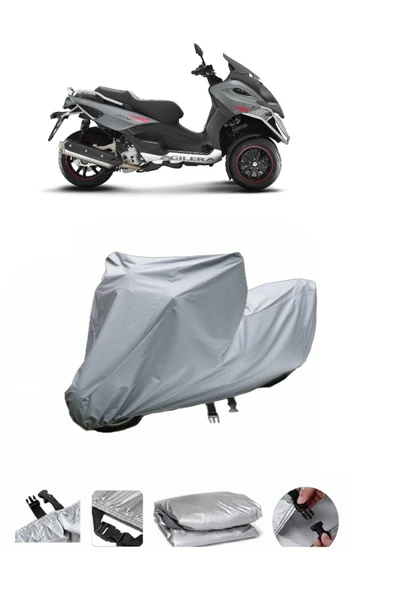 Gilera Fuoco 500  Gri Motosiklet Brandası ARKA ÇANTA UYUMLU DEĞİLDİR ürün görseli 1