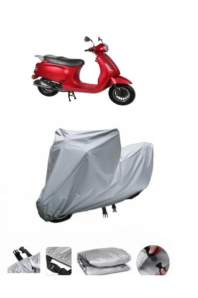 RMG Moto Gusto Swing 50  Gri Motosiklet Brandası ARKA ÇANTA UYUMLU DEĞİLDİR ürün görseli 1