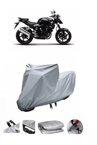 Hyo Sung GT 250 Naked  Gri Motosiklet Brandası ARKA ÇANTA UYUMLU DEĞİLDİR ürün görseli 1